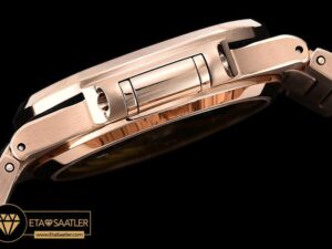 PP0272A -Patek Nautilus 33mm Diam RGRG Rose Gold PF Miyota 9015 - 13.jpg